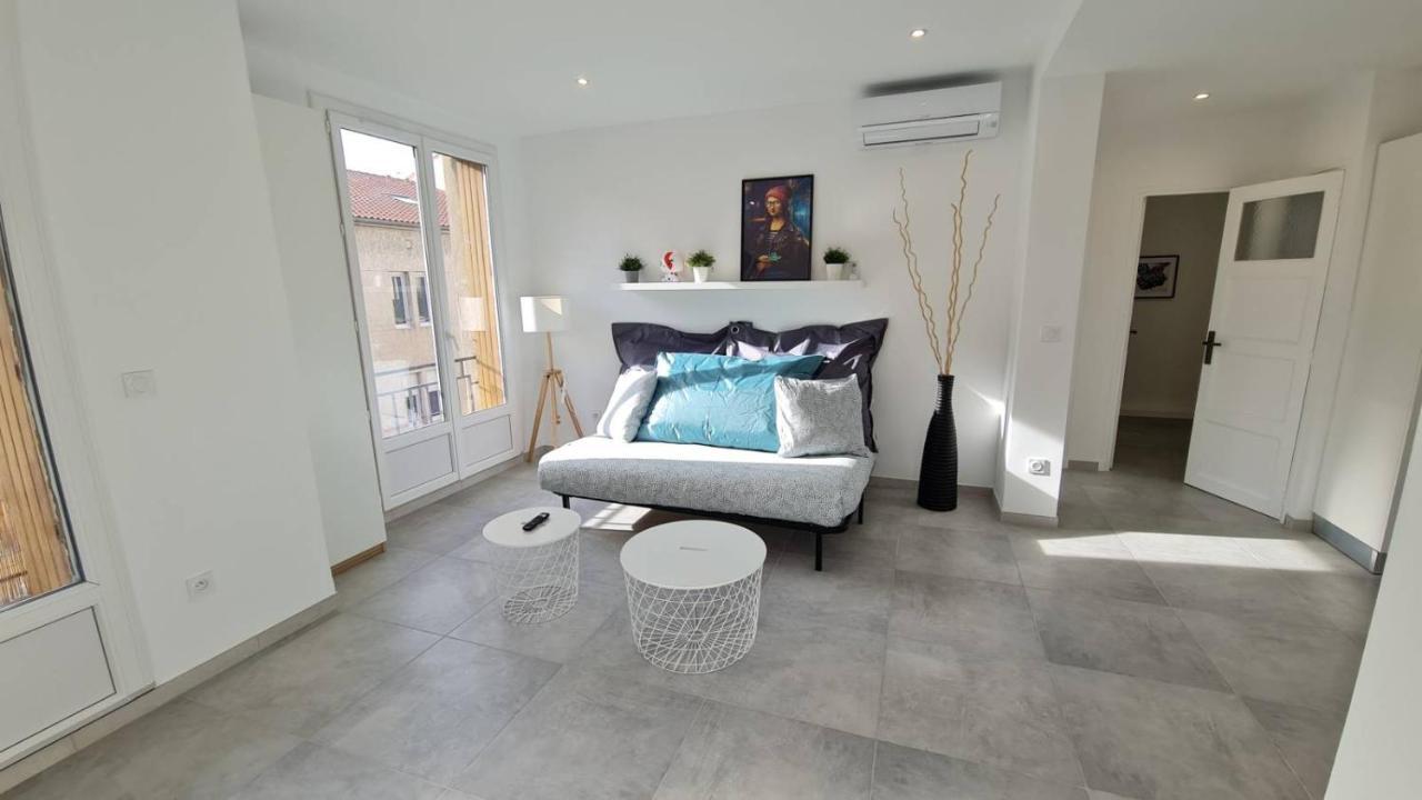 Maxbnb - T2 Balcon 50M2 - Climatise - Ouest - Toulon Exterior foto