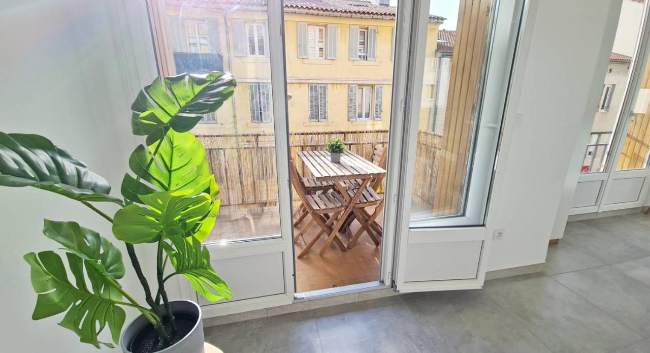 Maxbnb - T2 Balcon 50M2 - Climatise - Ouest - Toulon Exterior foto